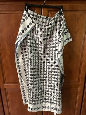 Tory Burch Extra Long Silk Scarf